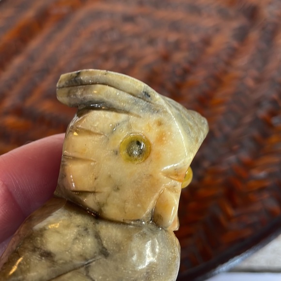 Vintage Napcoware carved owl figurine - Picture 7 of 10